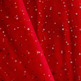 Tul Glitter Rojo