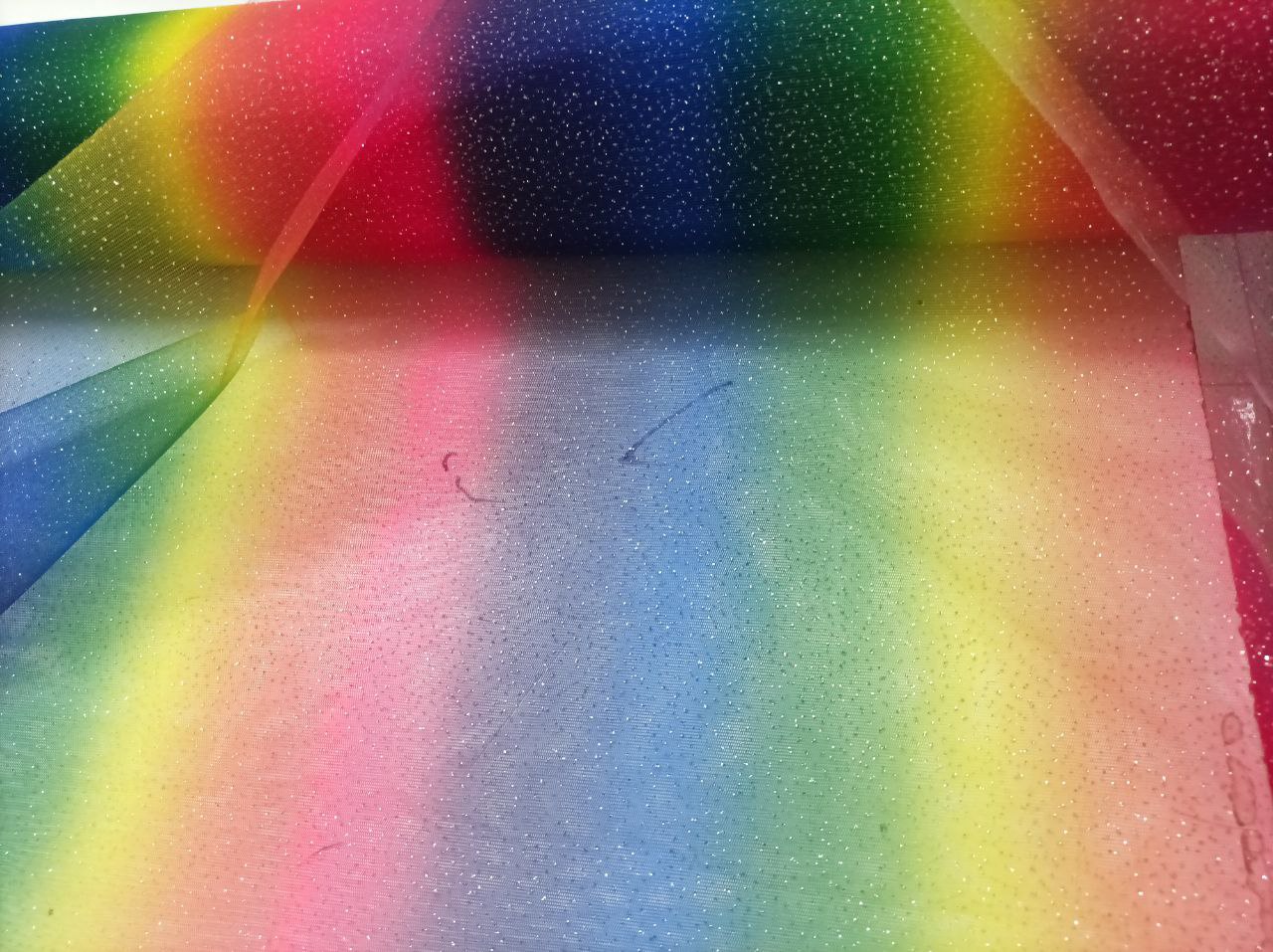 Tul Glitter Arcoíris