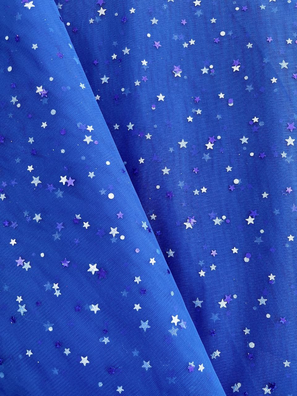 Tull Glitter Azul Rey