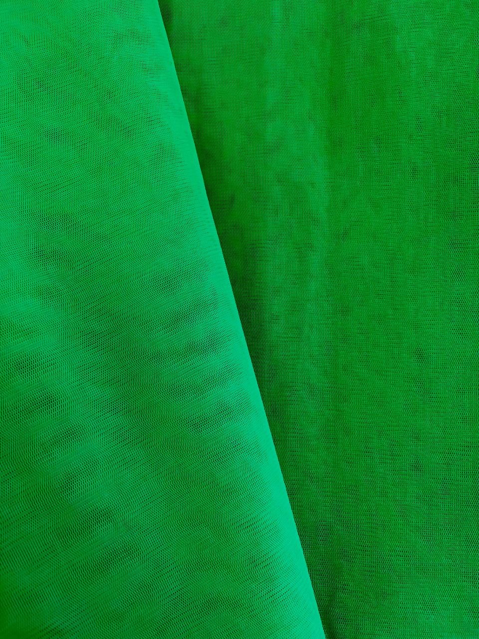 Tul Liso Verde Navidad
