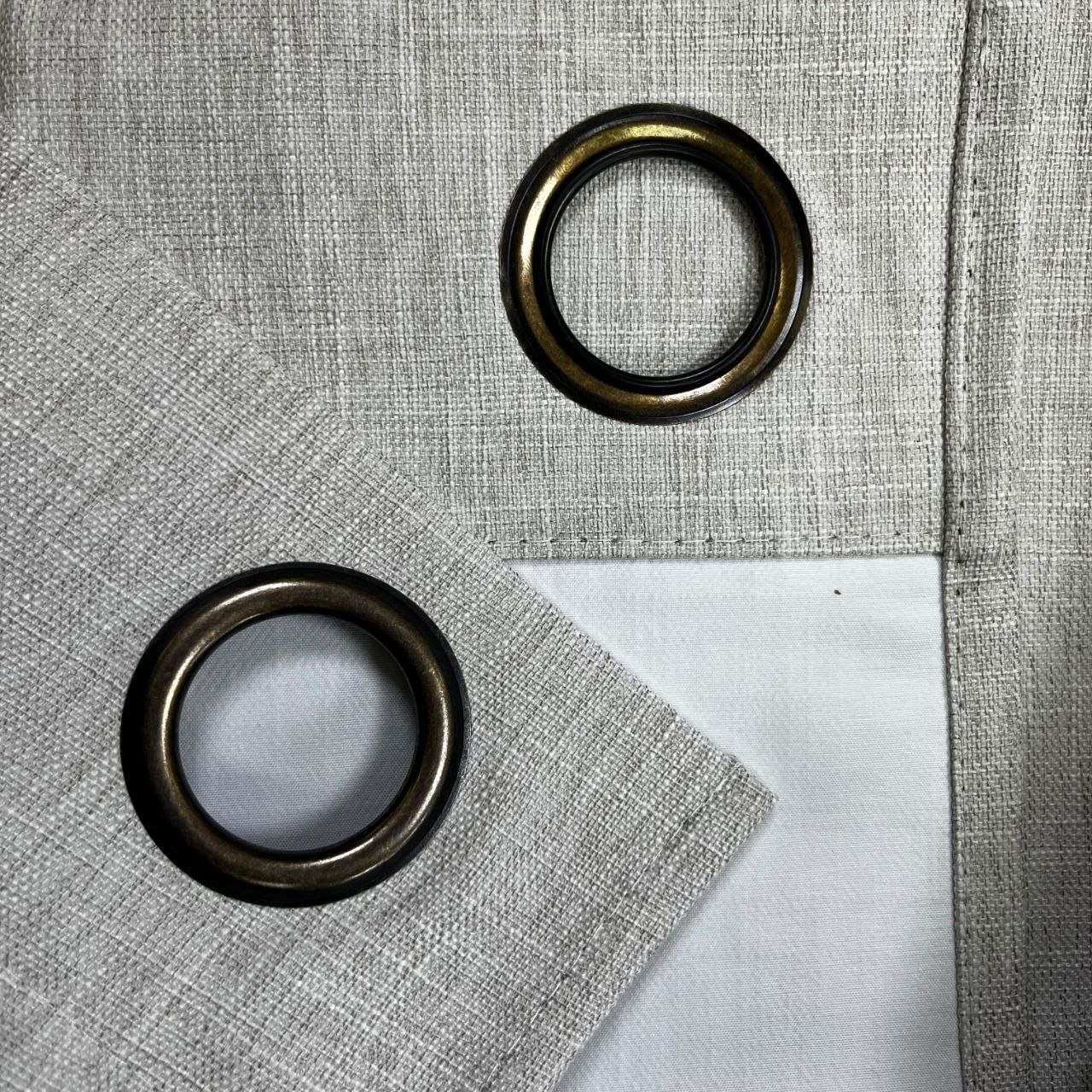 Cortinas Blackout Crudo 140X220cm 2 Paños