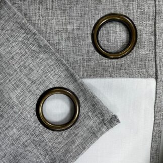 Cortinas Blackout Gris Claro 140X220cm 2 Paños